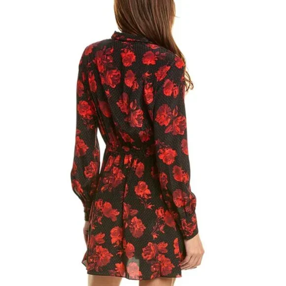 100% Silk Shirtdress from The Kooples - Picture 2 of 10